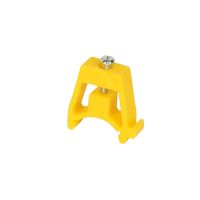 Trzymacz KU-15 do złączek szynowych, żółty (25szt.) | A44-3001 Pokój