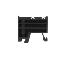 Trzymacz KU-1/35N, czarny (30szt.) | A44-1203 Pokój