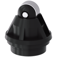 Głowica do wyłącznika pozycyjnego 3SE51/52, wciskana rolka ze stali nierdzewnej 10mm | 3SE5000-0AD04 Siemens