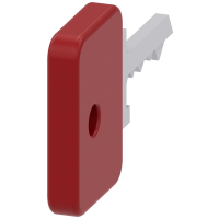 Kluczyk SIRIUS ACT do zamka O.M.R. 73037, czerwony, metalowy | 3SU1950-0FK20-0AA0 Siemens