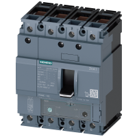 Wyłącznik 3VA11, 4-BIEG. IN=160A, ZDOL. ZWARĆ. ICU=55KA@415 V AC, Z WYZW. TERMICZNOMAGNETYCZNYM TM | 3VA1116-5EF46-0AA0 Siemens