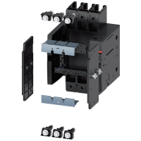 Jednostki wsuwanej kompletny zestaw montażowy akcesorium do: wyłącznika, 3-bieg. 3VA20/21/22 | 3VA9123-0KD00 Siemens