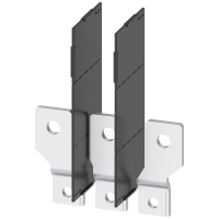 Akcesoria do 3VA12, przyłacze płaskie śrub.z rozszerzonym rozst. (zest.3szt z 2 barierami międzyfaz) | 3VA9253-0QC00 Siemens
