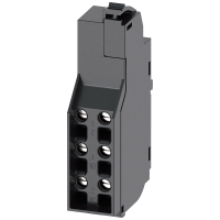 AKCES. DO 3VA10...3VA24: (AUX) - STYK POMOCNICZY PRZEŁĄCZNY 1CO (2 X ZACISKOWY SZER. DWÓCH MOD.), TY | 3VA9988-0AA11 Siemens