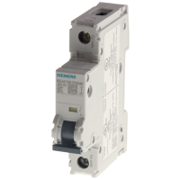 Wyłącznik nadmiarowoprądowy 240V, 15KA, 1-bieg., C10A, D=70mm do UL 489, ta sama polaryzacja | 5SJ4110-7HG40 Siemens