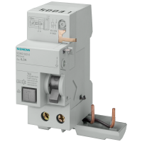 Blok różnicowy, 2-bieg., typ A, In: 63 A, 30 mA, Un AC: 230 V, do 5SL4 | 5SM2326-6 Siemens