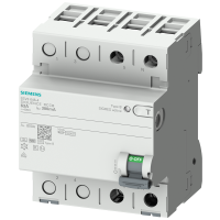 Wyłącznik ochronny różnicowy, 2-bieg., typ B, krótkozwłoczny, In: 25 A, 30 mA, Un AC: 230 V | 5SV3322-4 Siemens