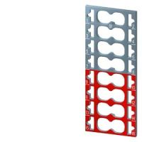 Zestaw - tabliczka kodowa, CC01, szaro-czerwona, ET 200SP - 10szt | 6ES7193-6CP01-2MA0 Siemens