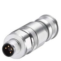 M8 connector for ET connection, 4-pole, shielded | 6ES7194-2AB00-0AA0 Siemens