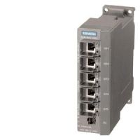 Switch SCALANCE X005 5x 10/100 Mbit/s RJ45 ports, LED IP30, 24 V DC | 6GK5005-0BA10-1AA3 Siemens