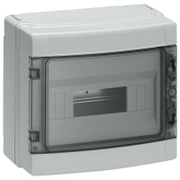 SIMBOX Universal WP rozdzielnica ścienna natynkowa, IP65 1 rząd, 8 DU, bez listwy zacisków | 8GB1371-1 Siemens