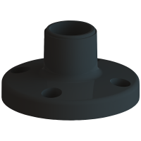 Stopa do montażu kolumny sygn. 50mm, na cokole, tworzywo | 8WD4208-0DE Siemens