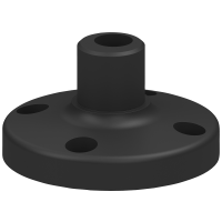 Stopa do montażu na rurze do kolumny sygnalizacyjnej 70mm 8WD4 Tworzywo | 8WD4308-0DB Siemens