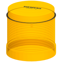 Kolumna sygnalizacyjna 70mm, światło ciągłe LED, żółty, 230VAC | 8WD4450-5AD Siemens