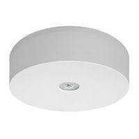 Oprawa awaryjna AXN IP65 LED 6W 590lm (optyka otwarta) 3h jednozadaniowa AT, biała | AXNO/6W/B/3/SE/AT/WH Awex