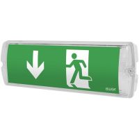 Oprawa awaryjna ECONOMIC LED 1W 3H dwuzadaniowa PT + PU33 | ECL/1W/C/3/SA/PT/CL Awex