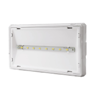 Oprawa EXIT S IP65 LED 3W 360lm 1h SE AT biały | ETS/3W/B/1/SE/AT/WH Awex