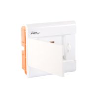 Rozdzielnica p/t SRp-6/B (N+PE) IP40, biała | 2.11 Elektro-Plast Opatówek