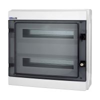 Rozdzielnica hermetyczna RH-36/2Z (z zamkiem) (500V AC,1000V DC), biała | 36.137 Elektro-Plast Opatówek