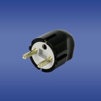 Wtyczka kątowa FWKC, czarna | 51.230 Elektro-Plast Opatówek