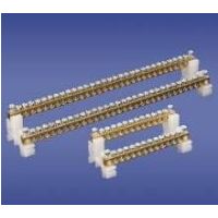 Listwa ze złączem LZS24, biała/mosiądz | 47.24 Elektro-Plast Opatówek