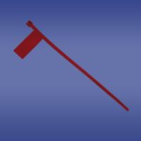 Opaska identyfikacyjna OICT 90x380, czerwona | 25.381 Elektro-Plast Opatówek