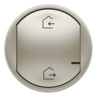 Plakietka do łącznika bezprzewodowego wyjście/powrót, grafitowa, Celiane with Netatmo | 064822 Legrand