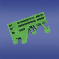 Stopka montażowa do TH35 SMTH4, zielona | 46.3504 Elektro-Plast Opatówek