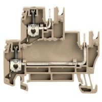 Złączka szynowa przelotowa WDK 2.5 BLA/5.08/ZA | 1038100000 Weidmuller