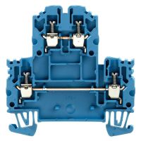 Złączka szynowa przelotowa WDK 2.5N BL | 1041680000 Weidmuller