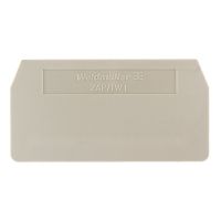 Ścianka końcowa i przegroda do złączek ZAP ZSI2X6/4X2.5 ETA | 1135040000 Weidmuller