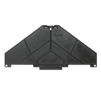 Ścianka końcowa i przegroda do złączek, PAP PRV/PPV8 SW, czarna | 1173720000 Weidmuller