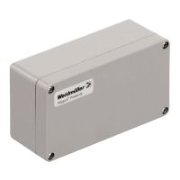 Obudowa poliestrowa 75x160x56mm, KLIPPON POK 081606, srebrno-szara | 1305830000 Weidmuller