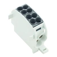 Złączka szynowa przelotowa WPD 101 2X25/2X16 BK | 1561100000 Weidmuller