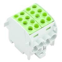 Złączka szynowa przelotowa WPD 202 4x35/4x25 GN | 1561620000 Weidmuller