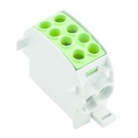 Złączka szynowa przelotowa WPD 102 2X35/2X25 GN | 1561670000 Weidmuller