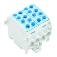 Złączka szynowa przelotowa WPD 202 4x35/4x25 BL | 1561700000 Weidmuller