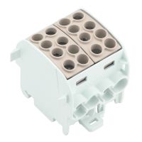 Złączka szynowa przelotowa WPD 202 4x35/4x25 BN | 1561720000 Weidmuller