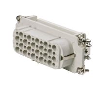 Wkład złącza żeński HDC HD 40 FC, wielkość 6, 40P+PE, 250V 10A, zaciski zagniatane | 1601730000 Weidmuller