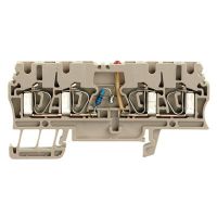 Złączka szynowa przelotowa ZDU 2.5/2X2AN/LD- | 1692600000 Weidmuller