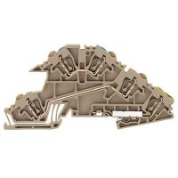 Złączka instalacyjna piętrowa ZDL 2.5 S/N/L/PE | 1720800000 Weidmuller