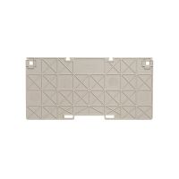 Ścianka końcowa i przegroda do złączek, ciemnobeżowa WTW WF10/WF12 | 1780890000 Weidmuller