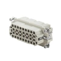Wkład wielkość 6 HDC HEE 32 FC, złącze żeńskie 500V 16A, przyłącza zagniatane | 1826800000 Weidmuller
