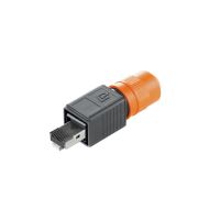 Złącze wtykowe sieciowe modułowe IE-PS-V04P-RJ45-FH | 1963160000 Weidmuller