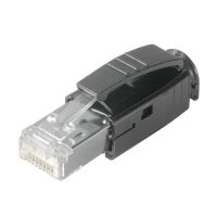 Złącze wtykowe sieciowe modułowe IE-PS-RJ45-TH-BK | 1963590000 Weidmuller