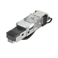 Wtyk IDC, RJ45, IE-PS-RJ45-FH-BK, kat. 6A / klasa EA | 1963600000 Weidmuller