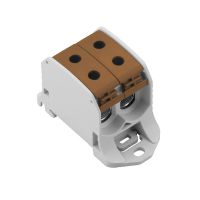 Złączka szynowa przelotowa WPD 230 2X50/2X50 BN | 2502610000 Weidmuller
