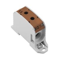 Złączka szynowa przelotowa WPD 131 1X95/1X95 BN | 2502680000 Weidmuller