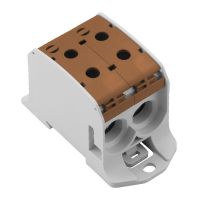 Złączka szynowa przelotowa WPD 231 2X95/2X95 BN      | 2502730000 Weidmuller