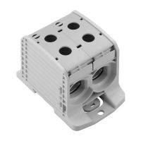 Złączka szynowa przelotowa WPD 232 2X185/2X185 GY    | 2502800000 Weidmuller